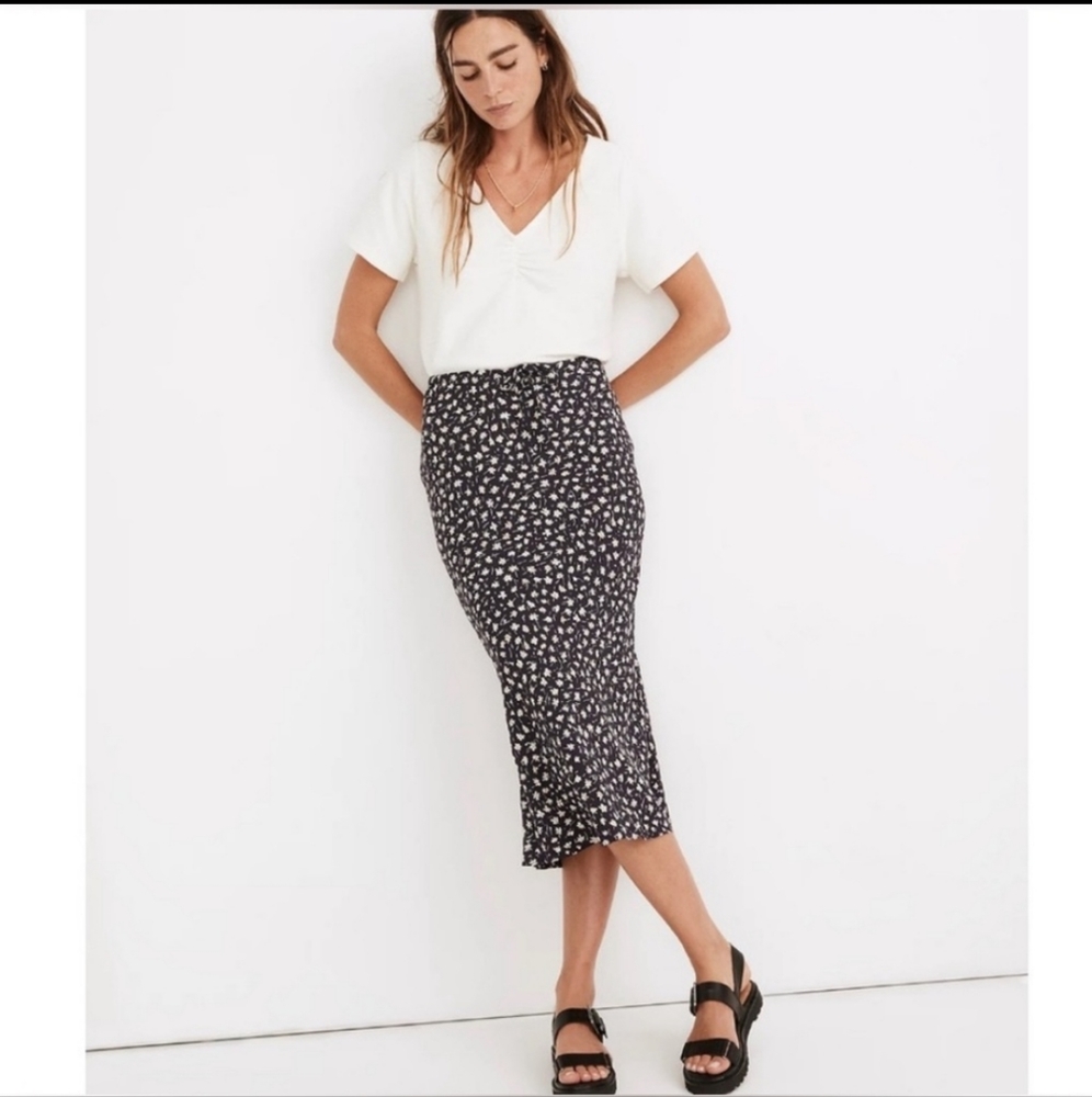 Madewell floral midi slip skirt (8)